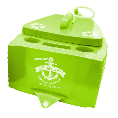 TRC Recreation Super Soft SS Goodlife Floating Kooler for Pool/Spa in Fierce Green