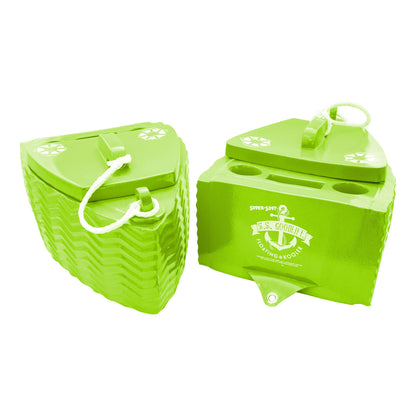 TRC Recreation Super Soft SS Goodlife Floating Kooler for Pool/Spa in Fierce Green