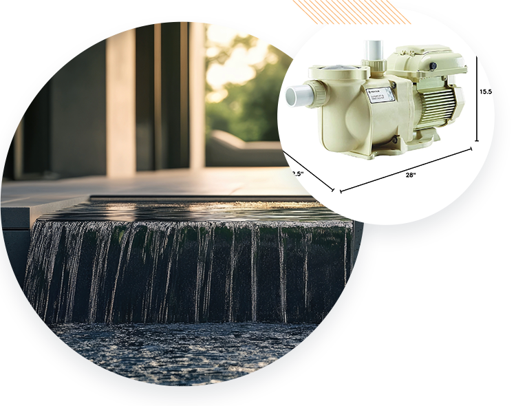 1.5 HP Pool Pump Variable Speed