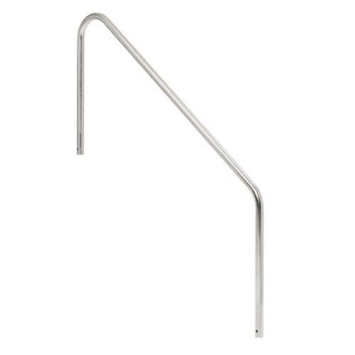 2-Bend Stair Rail 49" Stainless Steel Pool Handrail