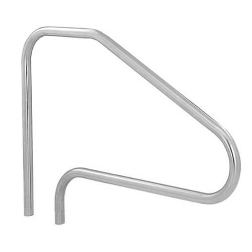 Polished Stainless Steel 4-Bend Handrail