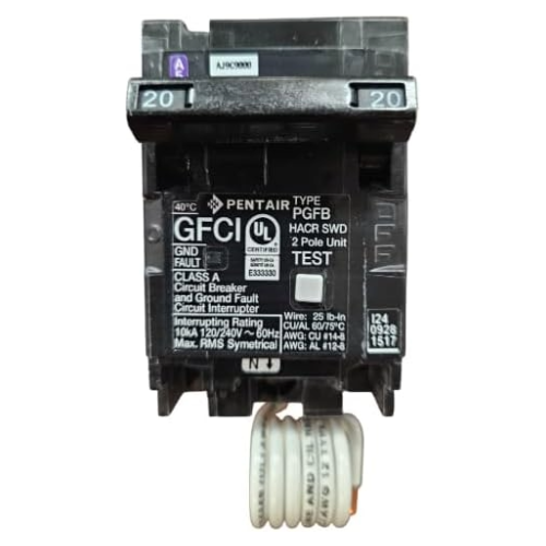 Pentair PA220GF GFCI Circuit Breakers