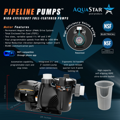 Aquastar Variable Speed Smart Model