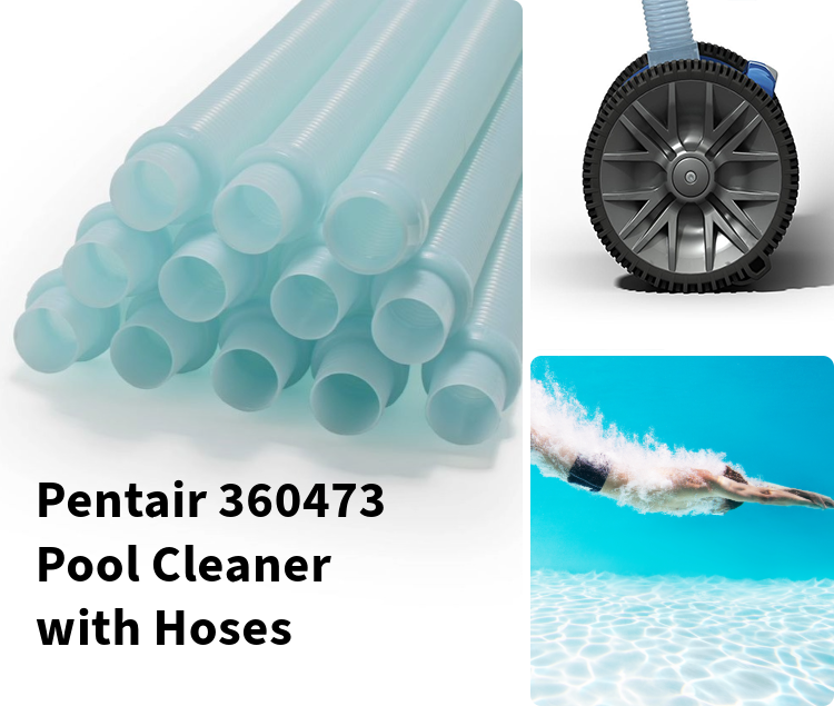 Pentair 360473 | Rebel V2 Pool Cleaner | Includes 40' of Hose