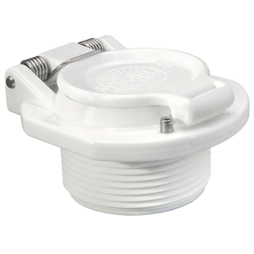 White Vac Lock 1.5" MPT  Swimables SW-30-400