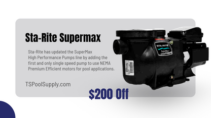 Sta-Rite Supermax Pool Pump $200 Off