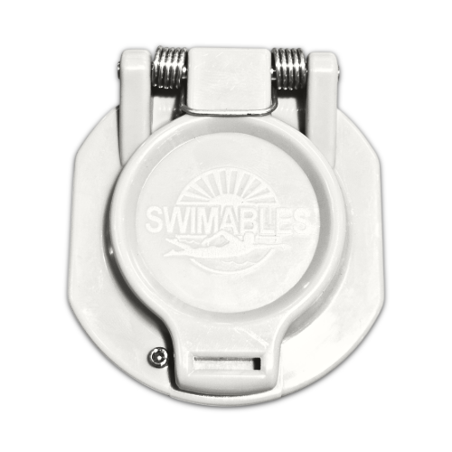 White 1.5" Vac Lock