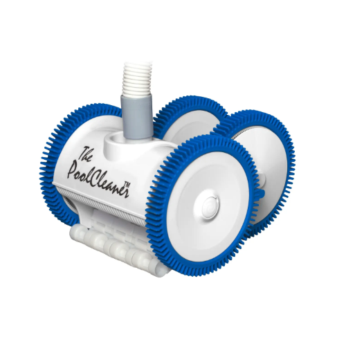 The PoolCleaner 4-Wheel Suction Cleaner White